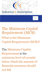 Mobile Screenshot of minimum-capital-requirement.com