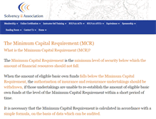 Tablet Screenshot of minimum-capital-requirement.com